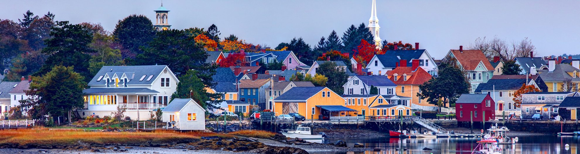 Image of Portsmouth, New Hampshire from the water