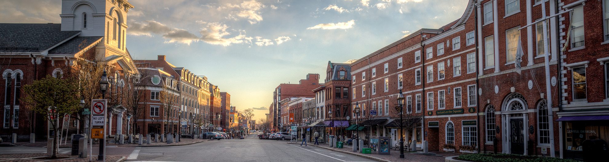North Church on Congress Street, Portsmouth, New Hampshire